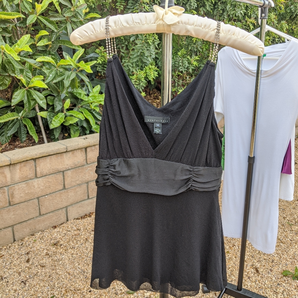 Weston Wear jeweled top